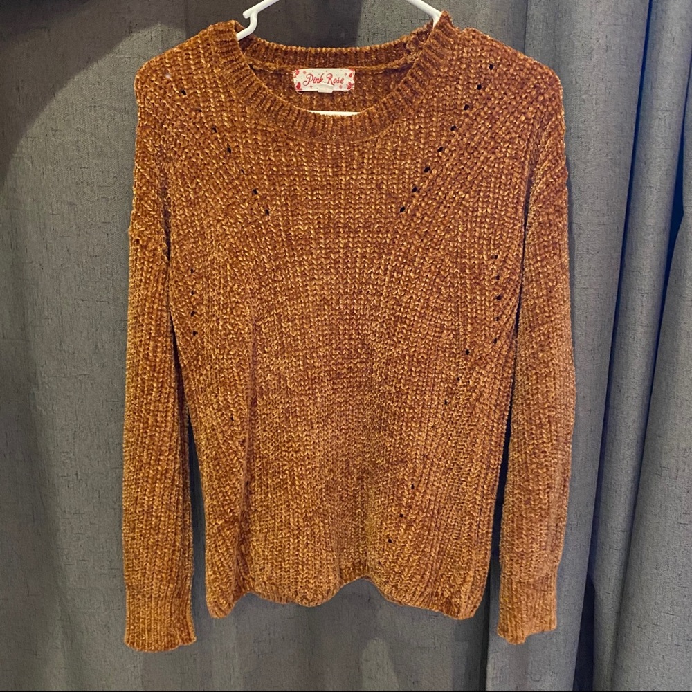Orange sweater